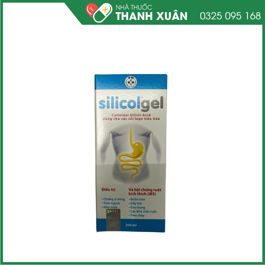 Silicol Gel giải quyết rối loạn tiêu hóa, hội chứng ruột kích thích